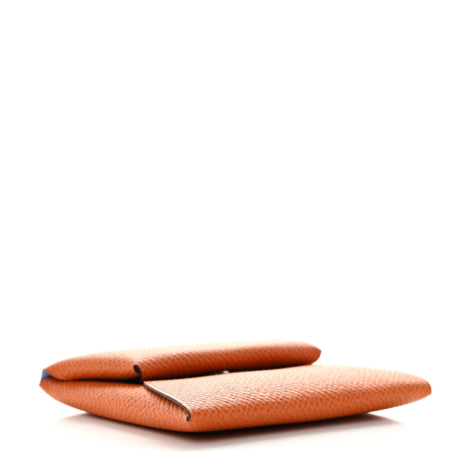 Hermes Epsom Bastia Verso Coin Purse Orange Celeste 4 of 8