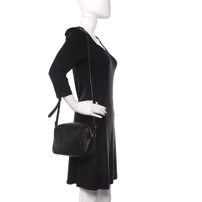 Prada Glace Calf Logo Crossbody Black 2 of 9