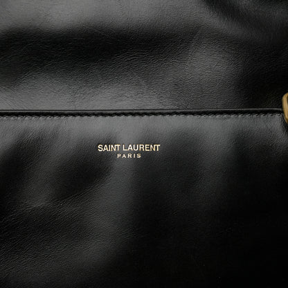 Saint Laurent Calfskin Small Classic Duffle Briefcase Black 10 of 13