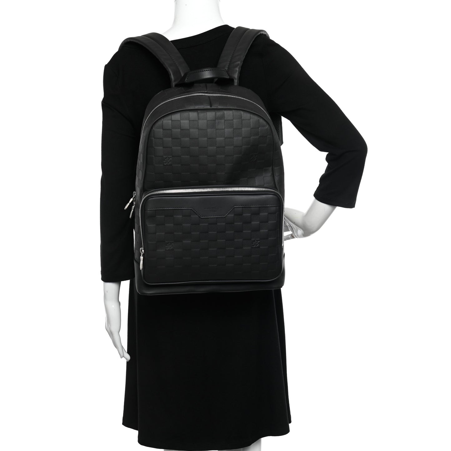 Damier Infini Campus Backpack Black