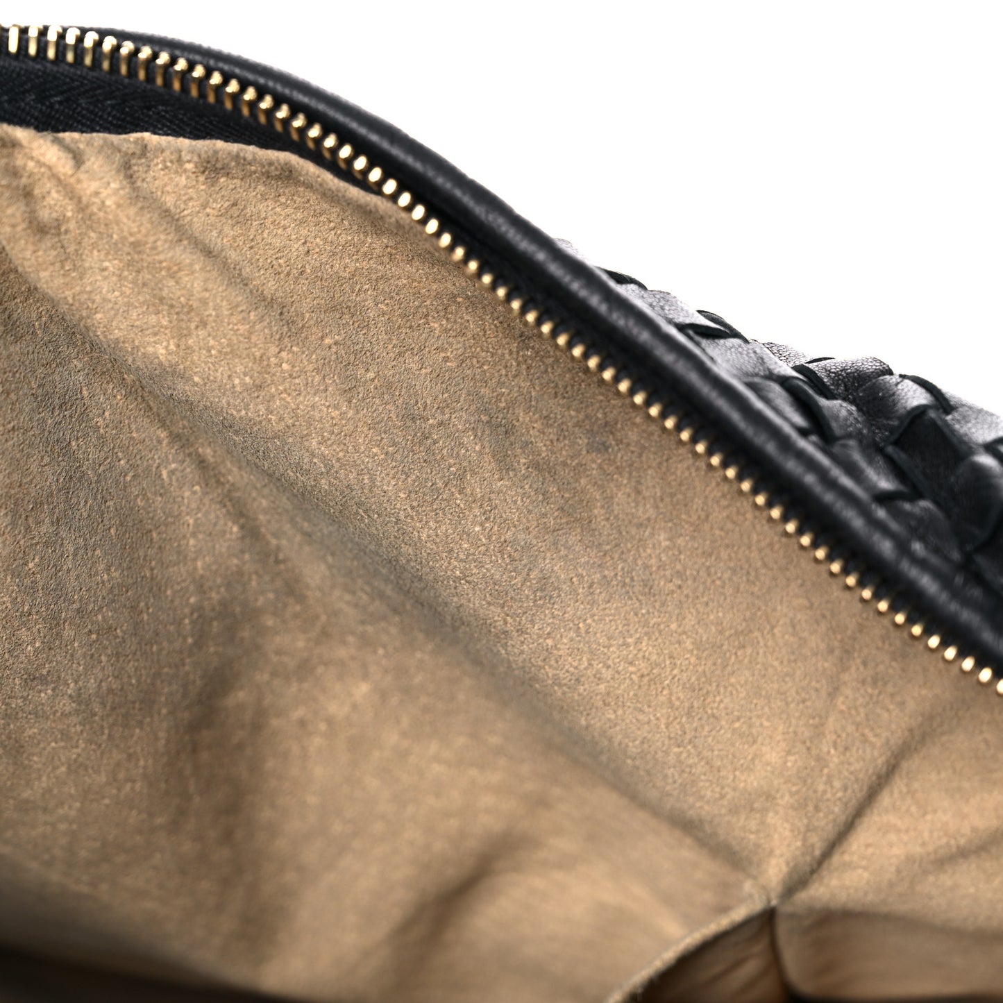 Nappa Intrecciato Medium Veneta Hobo Black