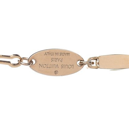 Louis Vuitton Minigram Necklace Gold 5 of 8