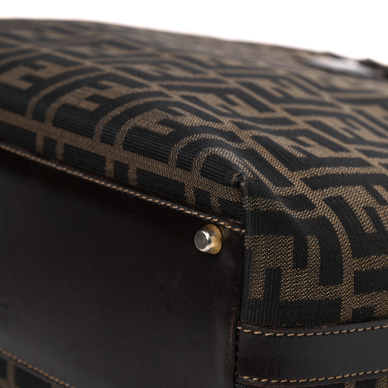 Fendi Zucca Tote Tobacco 6 of 9