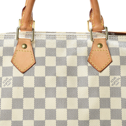 Louis Vuitton Damier Azur Speedy 30 13 of 25