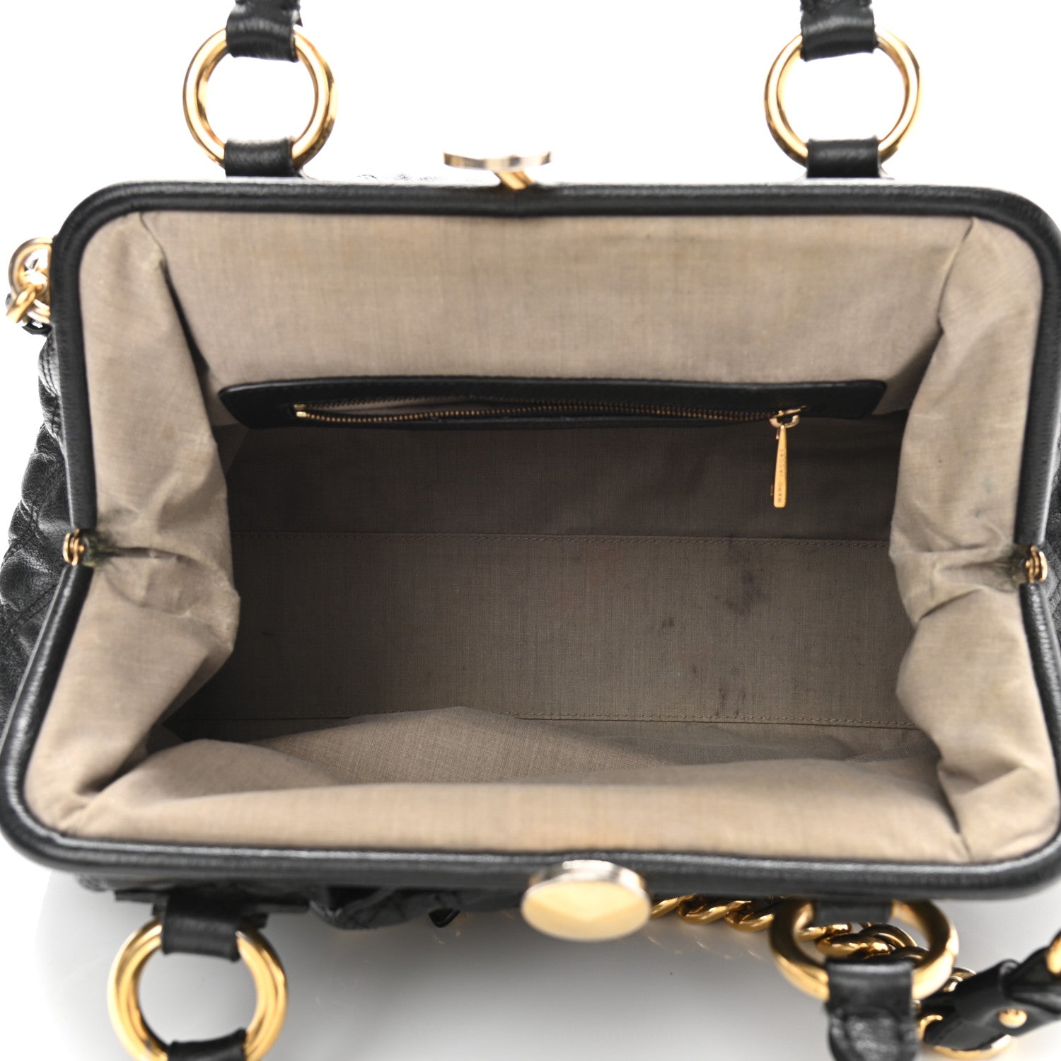Marc Jacobs Calfskin Quilted Stam Black 5 of 15