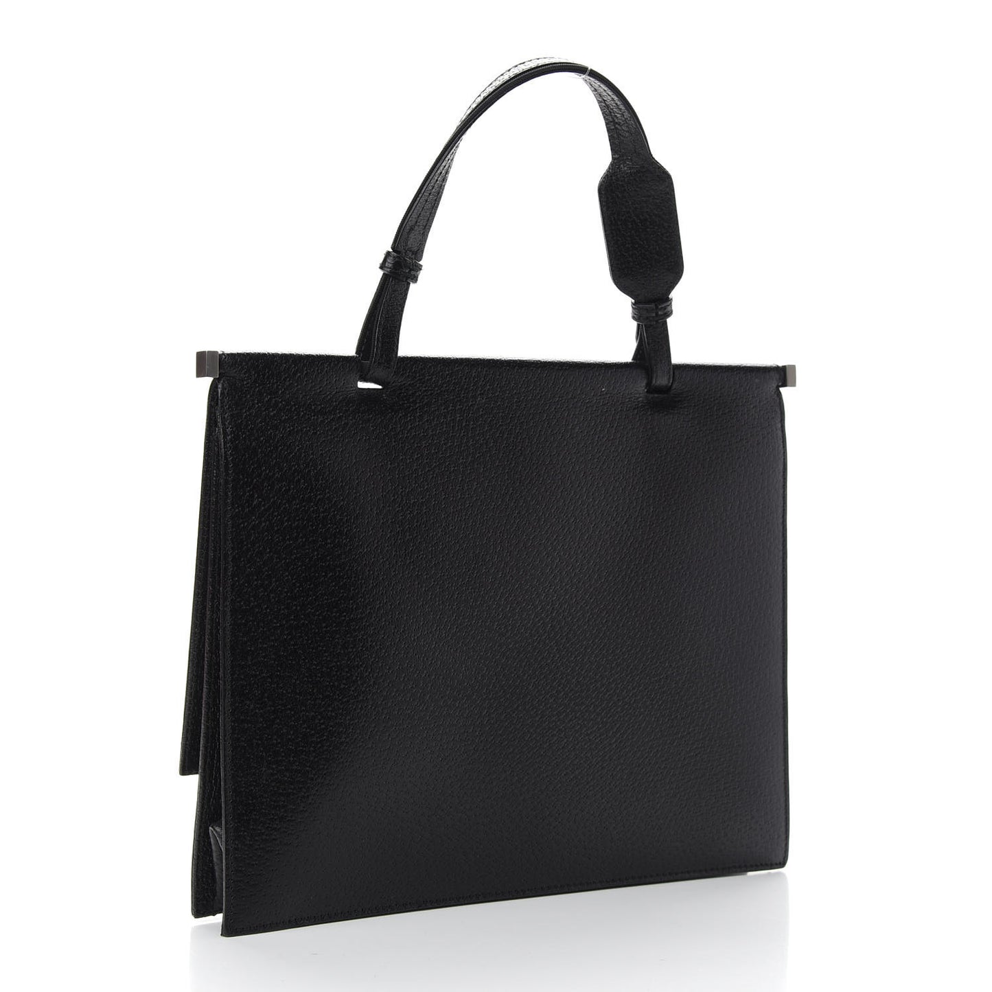 Cinghiale Top Handle Bag Black