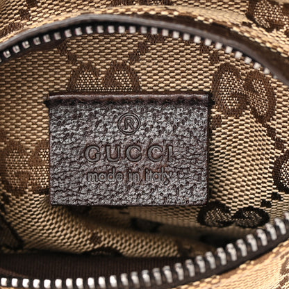 Gucci Monogram Web Belt Bag Dark Brown 8 of 17