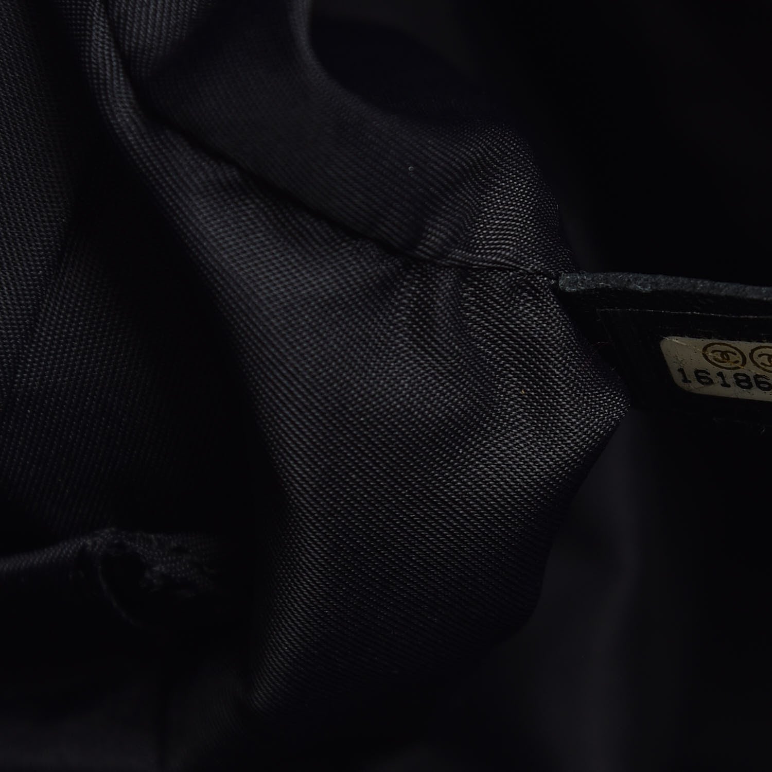 Chanel Coated Canvas Quilted Large Paris Biarritz Tote Black 7 of 10