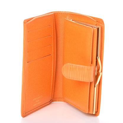 Louis Vuitton Epi French Purse Wallet Mandarin 5 of 8
