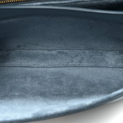 Celine Smooth Calfskin Teen Soft 16 Shoulder Bag Blue Grey 6 of 9