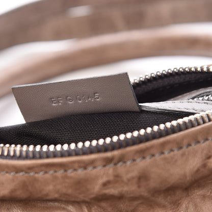 Givenchy Tumbled Sheepskin Small Pandora Charcoal 7 of 9