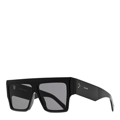 Celine Rectangular Sunglasses CL400921 Black 1 of 7