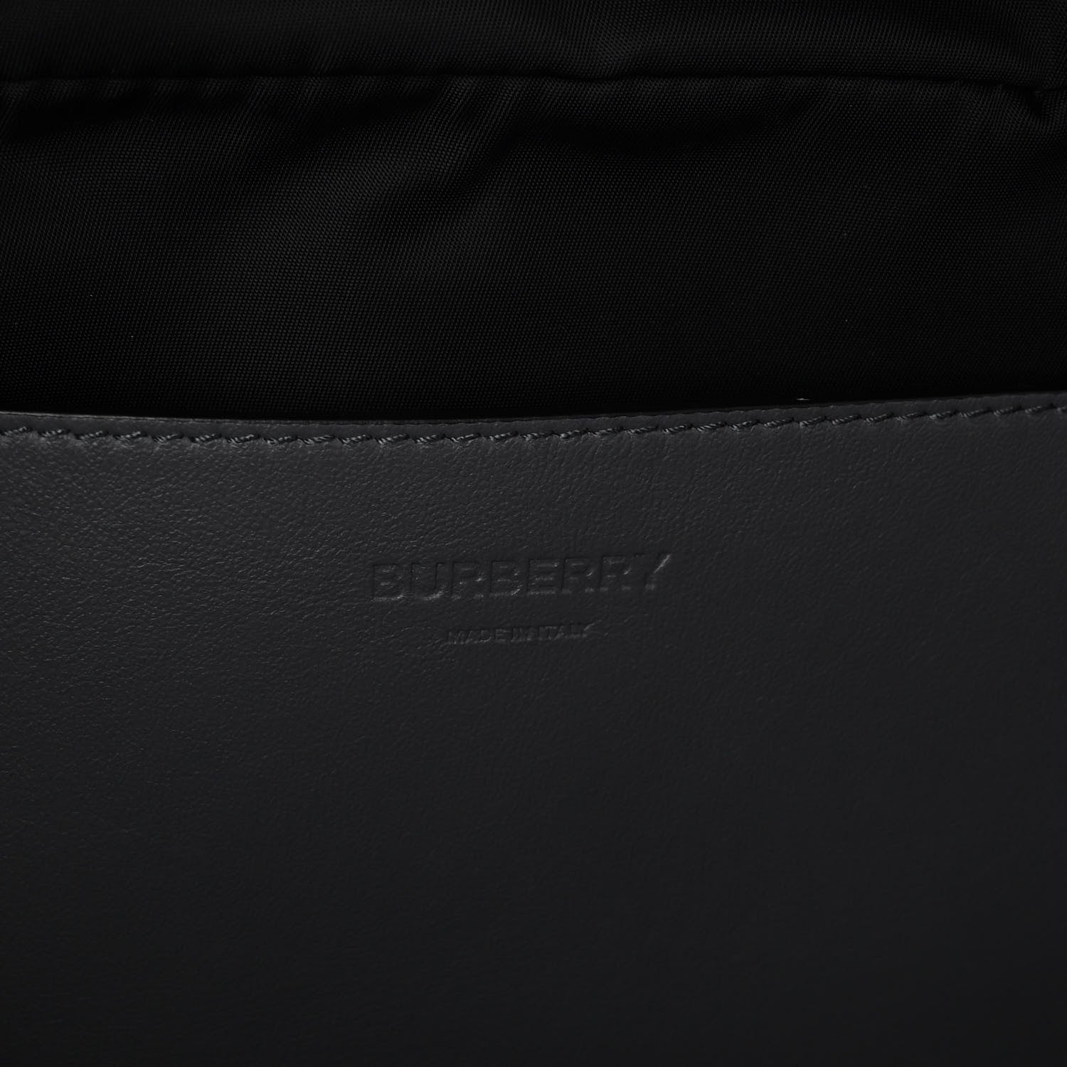 Burberry Calfskin Horseferry Print Medium Sonny Bum Bag Dark Ash Grey 6 of 10