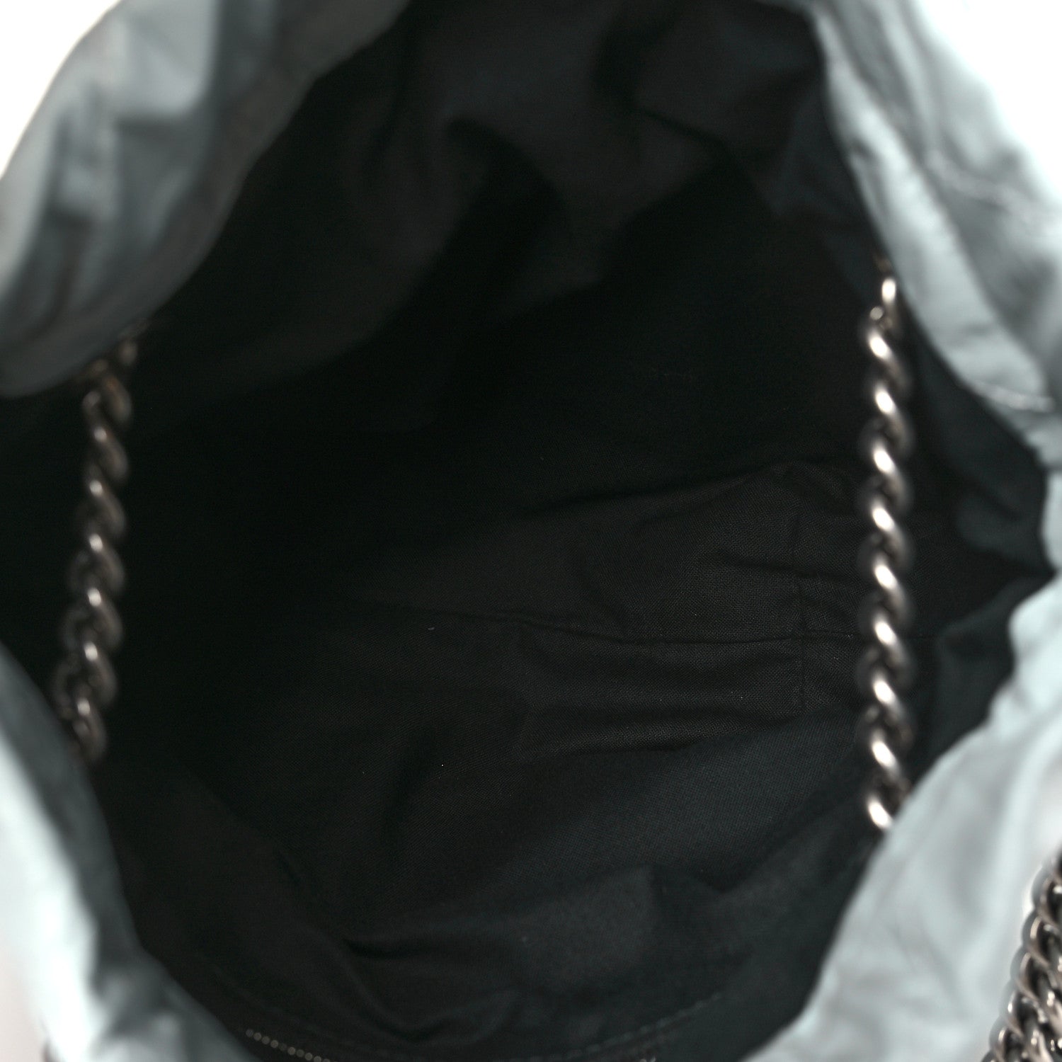 Balenciaga Crushed Calfskin Quilted Crush Small Tote Bag Light Blue 5 of 11