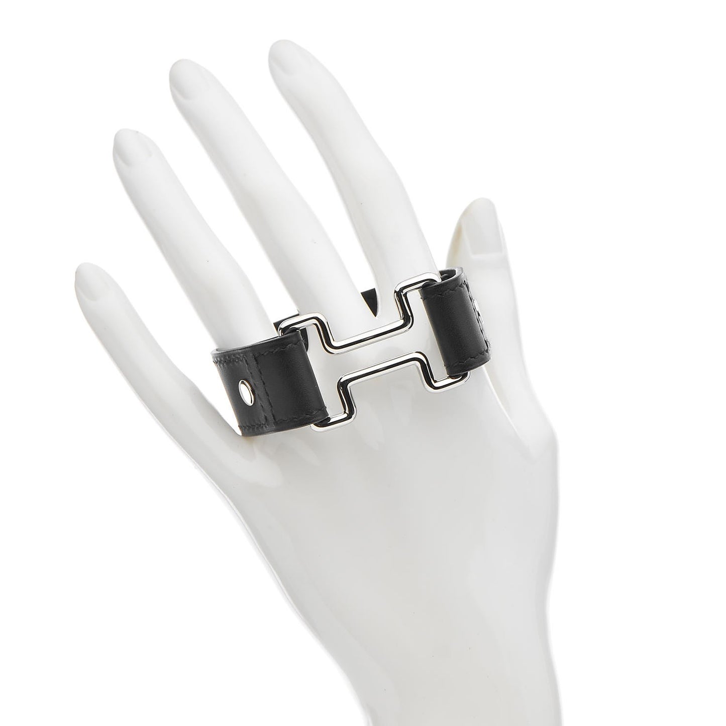 Chamonix H Wire Bracelet Black