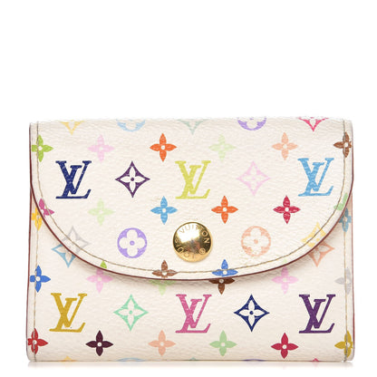 Louis Vuitton Monogram Multicolor Business Card Holder White 1 of 9