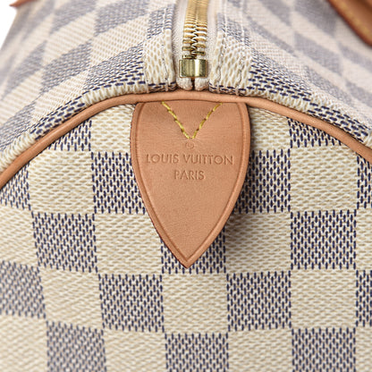 Louis Vuitton Damier Azur Speedy 35 7 of 10