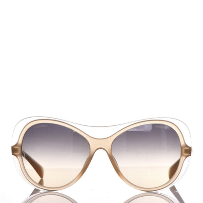 Chanel Oval Sunglasses 5389-A Light Brown 2 of 7