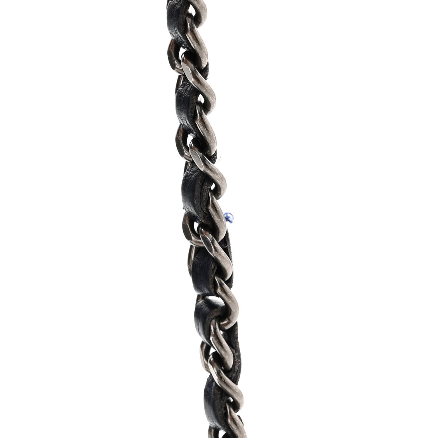 Chanel Caviar Quilted Boy Wallet On Chain WOC Navy 14 of 15
