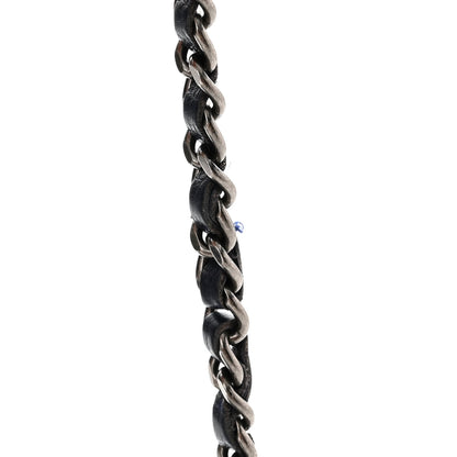 Chanel Caviar Quilted Boy Wallet On Chain WOC Navy 14 of 15
