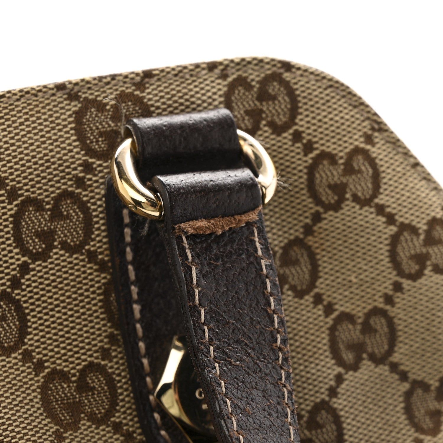 Gucci Monogram Medium Charmy Shoulder Bag Brown 13 of 16