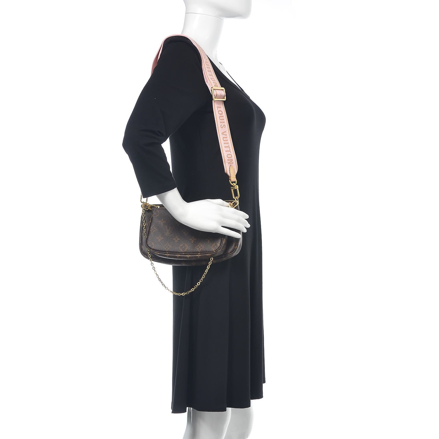 Louis Vuitton Monogram Multi Pochette Accessories Rose Clair 2 of 11