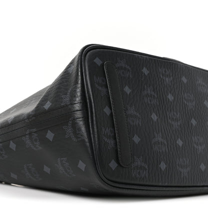 MCM Visetos Medium Liz Reversible Shopper Tote Black 13 of 16