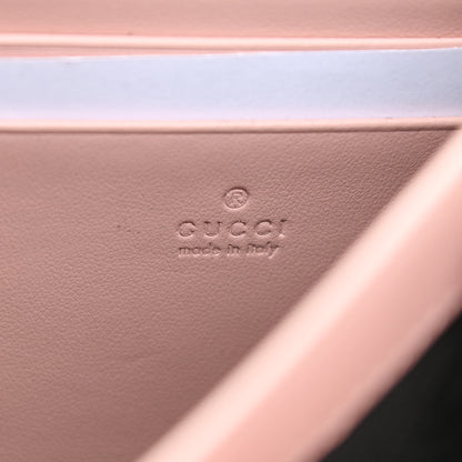 Gucci Calfskin Matelasse GG Marmont Chain Wallet Perfect Pink 6 of 10