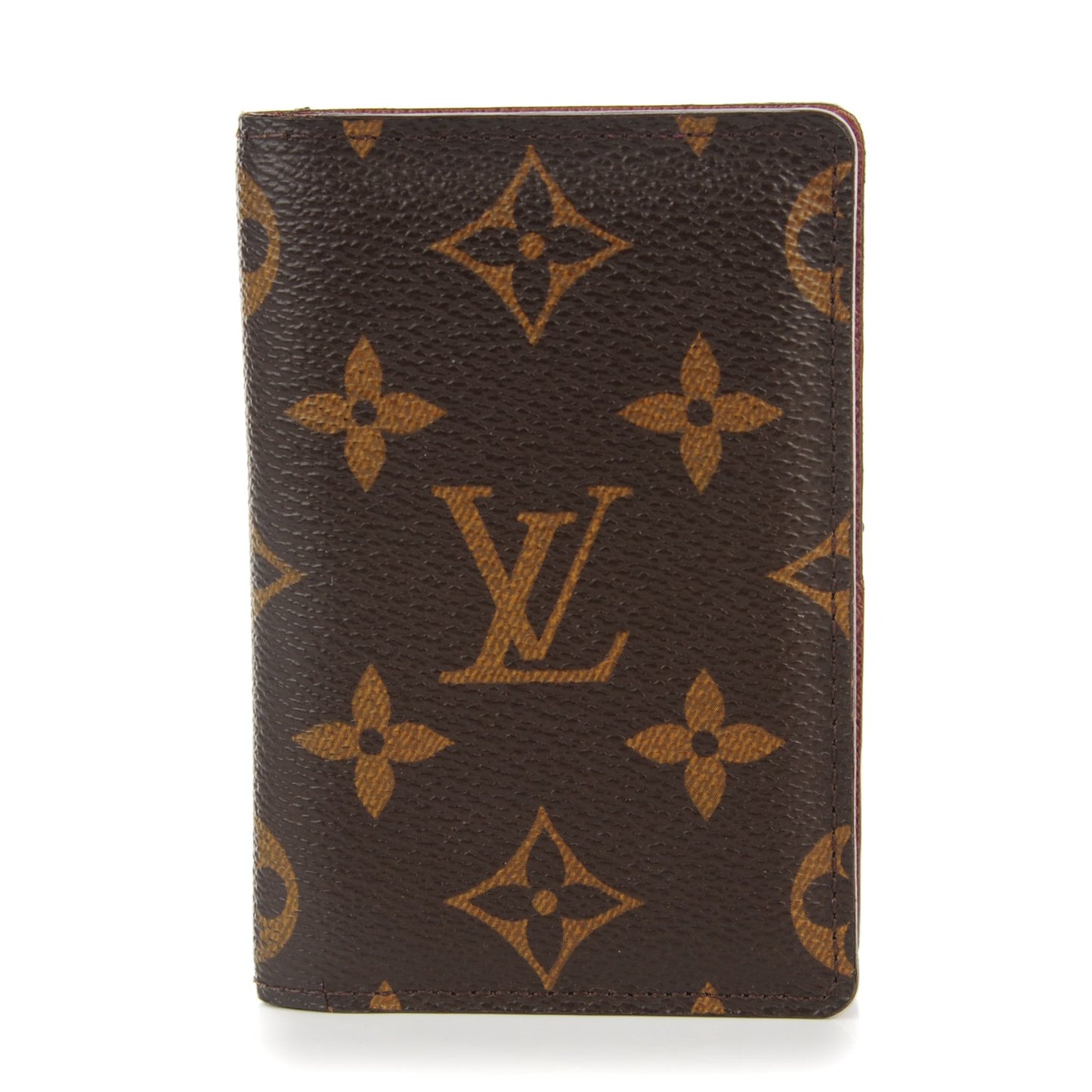 Monogram Pocket Organizer Card Holder