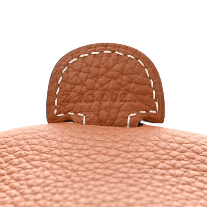Hermes Taurillon Clemence Evelyne III PM Gold 7 of 11