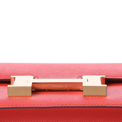Hermes Epsom Constance 24 Rouge Tomate 12 of 20