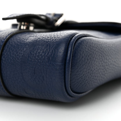 Gucci Piuma Calfskin Jumbo GG Embossed Small Messenger Bag Royale 10 of 10