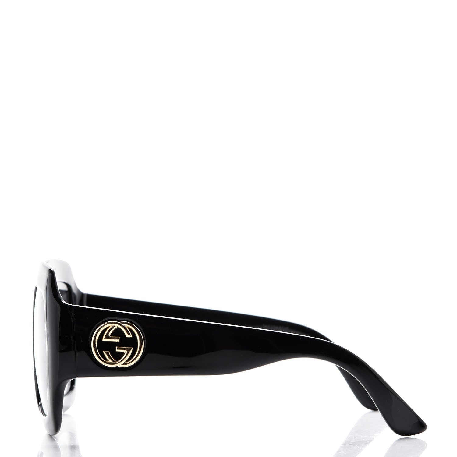 Gucci Acetate Square Frame Sunglasses GG0053S Black 3 of 8