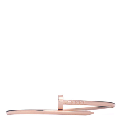 Cartier 18K Pink Gold Small Juste Un Clou Bracelet 15 1 of 5