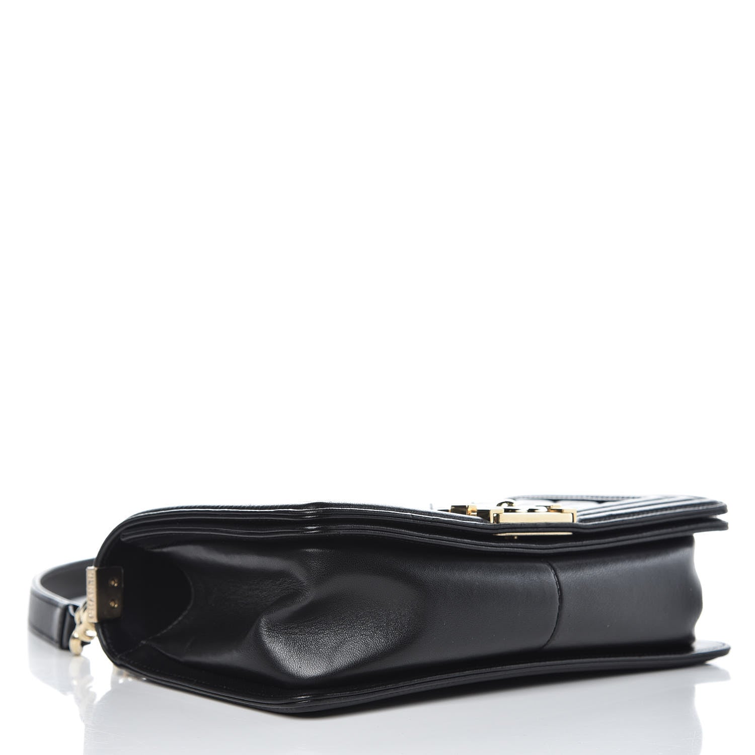 Chanel Lambskin Quilted Medium Boy Flap Black 4 of 13