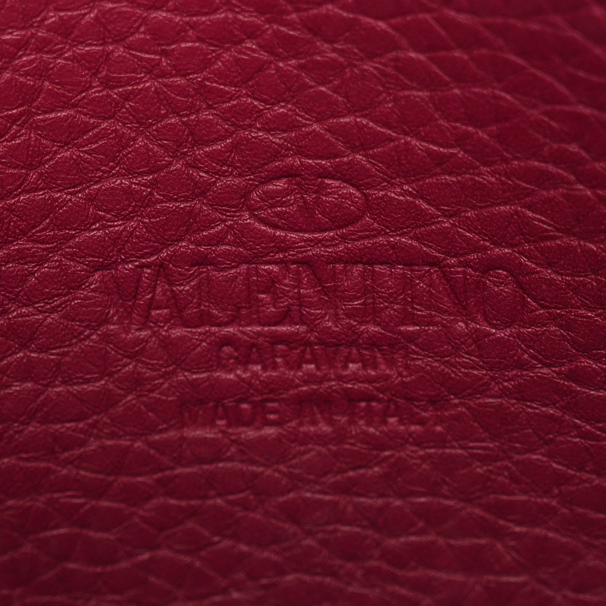 Valentino Garavani Pebbled Calfskin Medium Rockstud Flip Lock Crossbody Bag Camelia 6 of 9