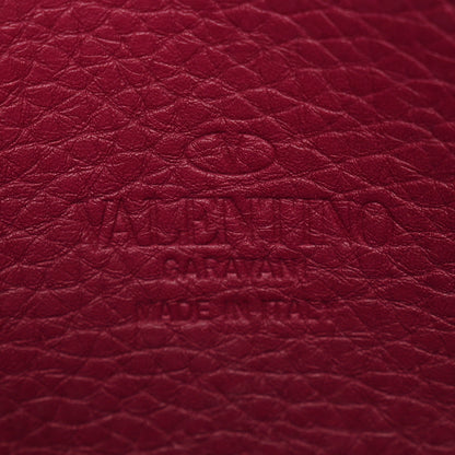 Valentino Garavani Pebbled Calfskin Medium Rockstud Flip Lock Crossbody Bag Camelia 6 of 9