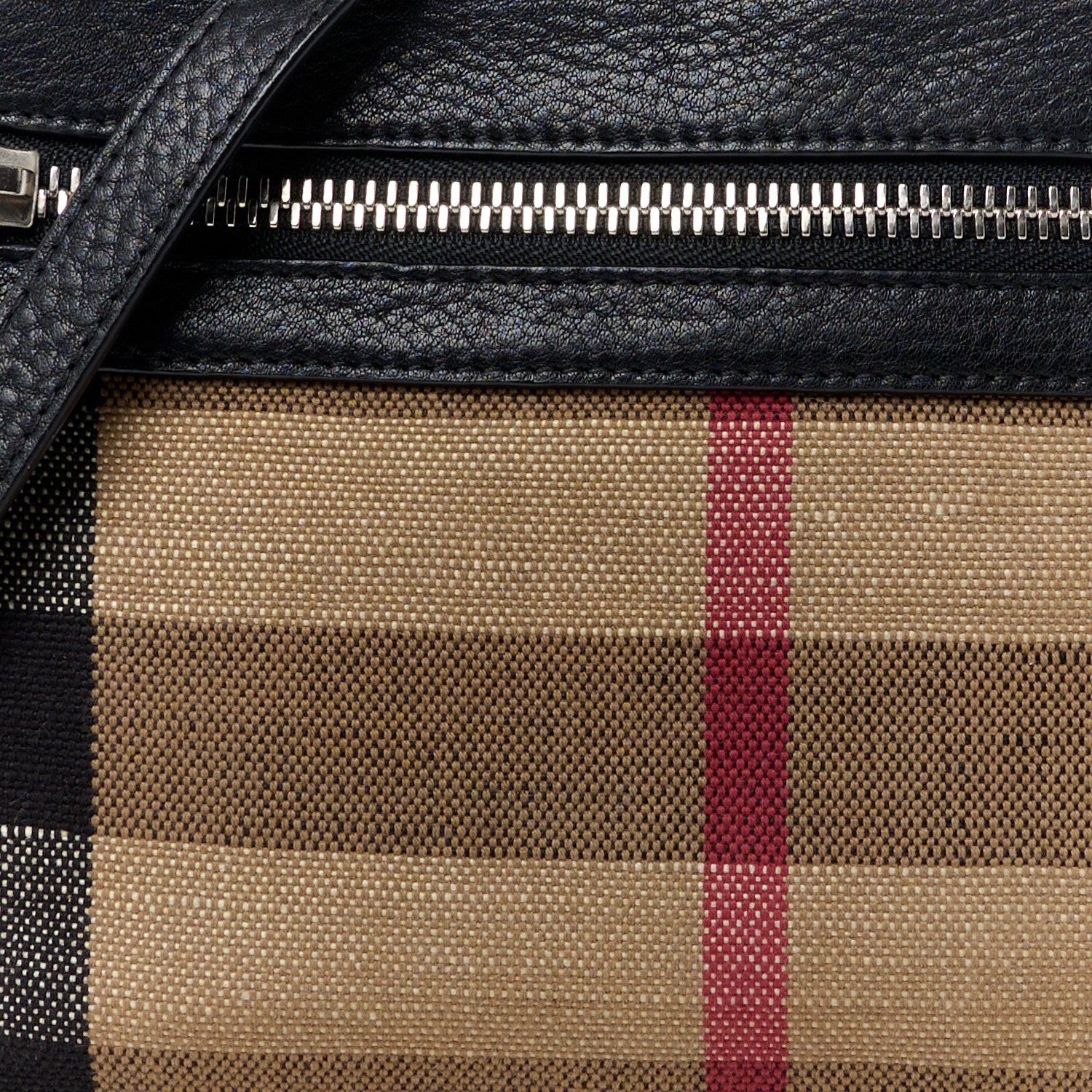 Burberry Mega Check Small Farley Crossbody Clutch Bag Black 8 of 10