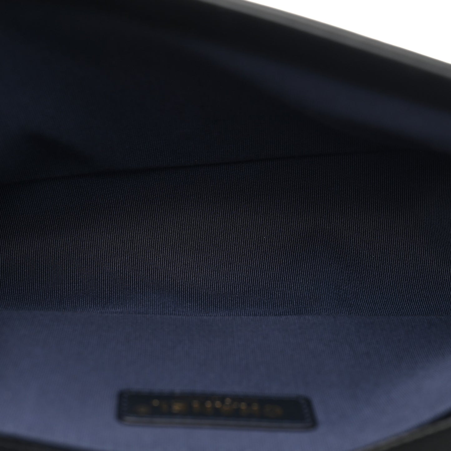 Lambskin Chevron Quilted Medium Boy Flap Black