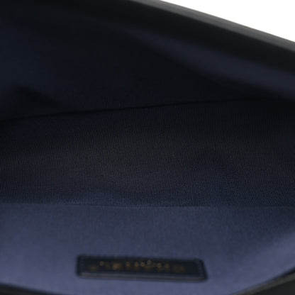 Chanel Lambskin Chevron Quilted Medium Boy Flap Black 5 of 10
