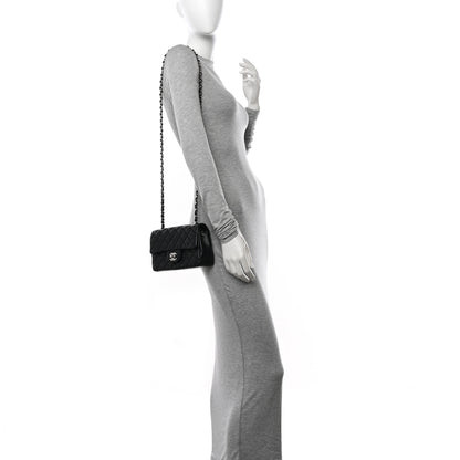 Chanel Lambskin Quilted Mini Rectangular Flap Black 2 of 12