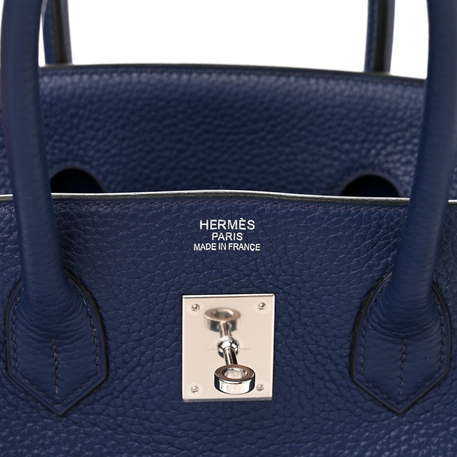 Hermes Taurillon Clemence BIRKIN 35 Bleu Nuit 6 of 15