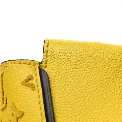 Louis Vuitton Veau Cachemire Tote W PM Pistache 13 of 14