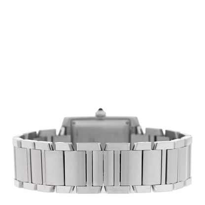 Cartier Stainless Steel 28mm Tank Francaise Automatic Watch 3 of 5