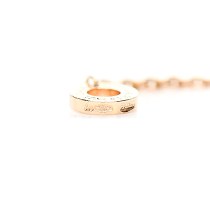 Bulgari 18K Rose Gold B.Zero1 Pendant Necklace 4 of 7