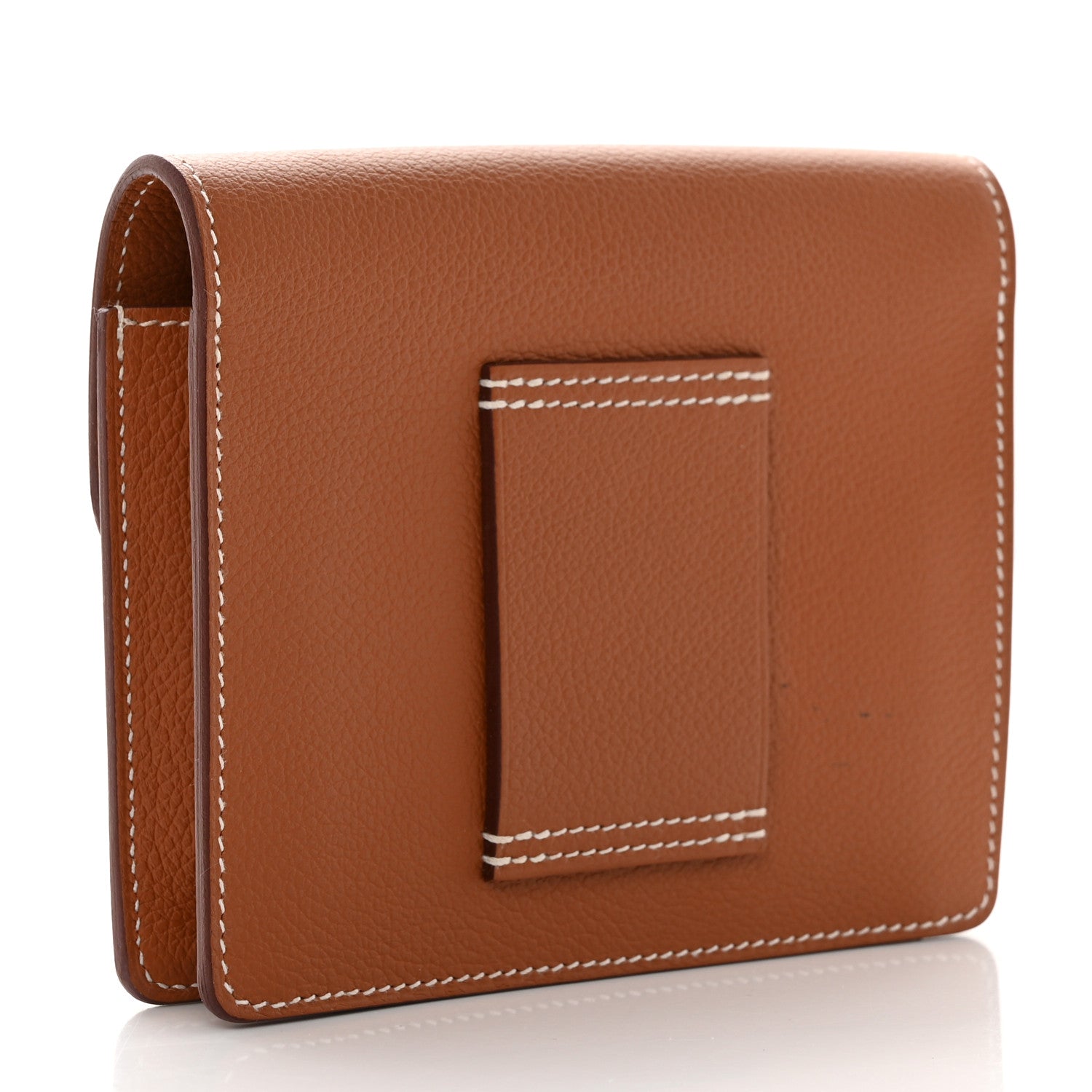 Hermes Evercolor Roulis Slim Wallet Gold 3 of 8