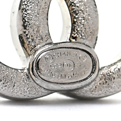 Chanel Ruthenium Crystal CC Earrings Multicolor 5 of 6