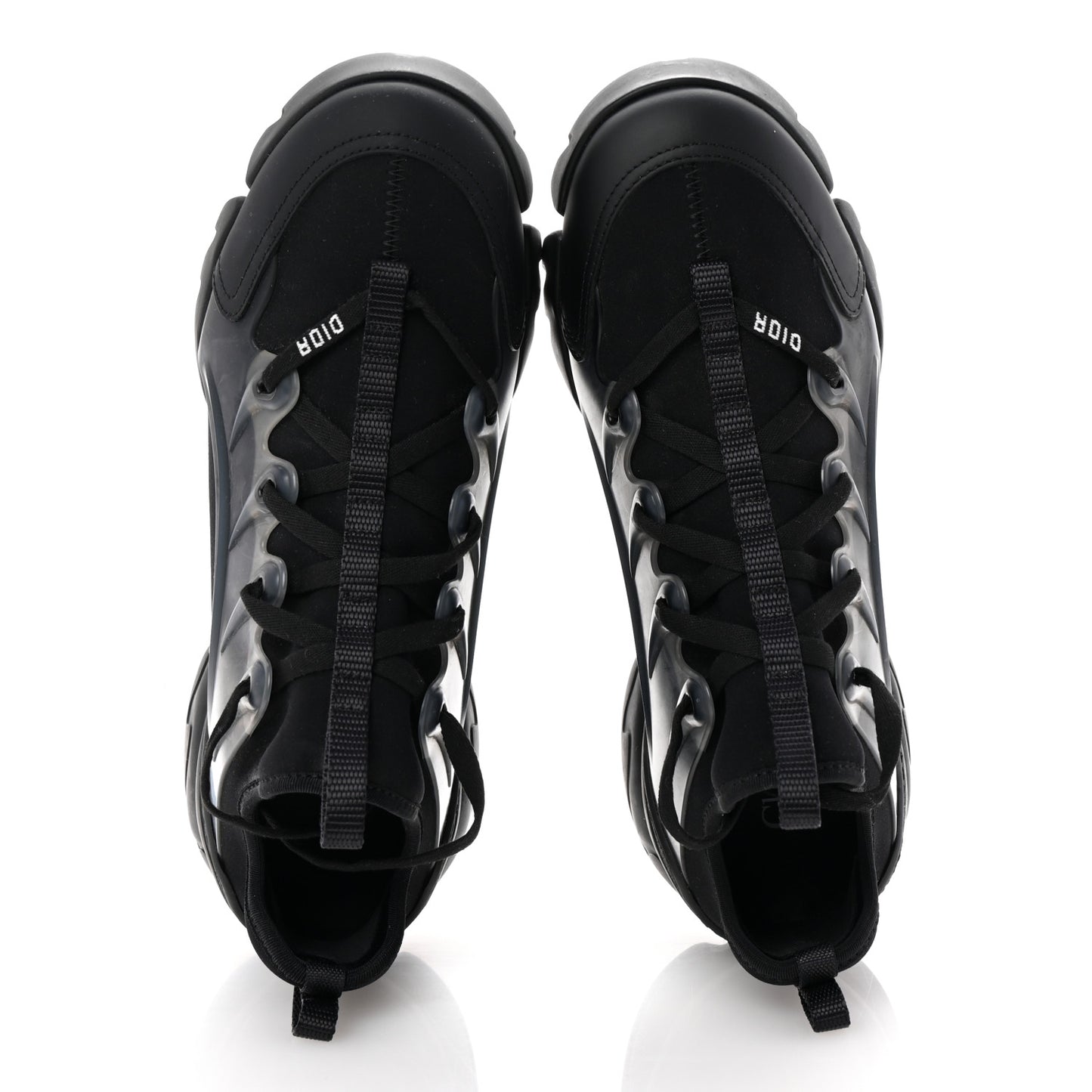 Neoprene Rubber Womens D-Connect Sneakers 38 Black