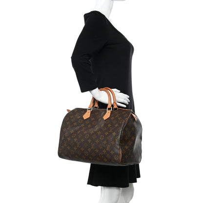 Louis Vuitton Monogram Speedy 35 2 of 18
