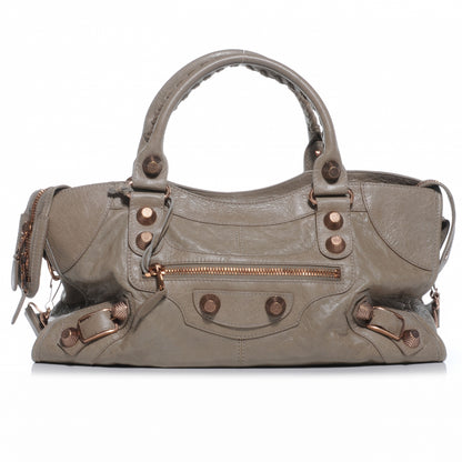 Balenciaga Agneau Giant 21 Rose Gold Hardware City Papyrus 1 of 8